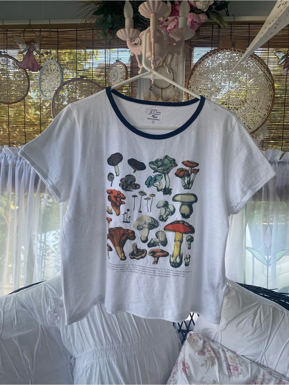 J Crew Mushroom Ringer Tee